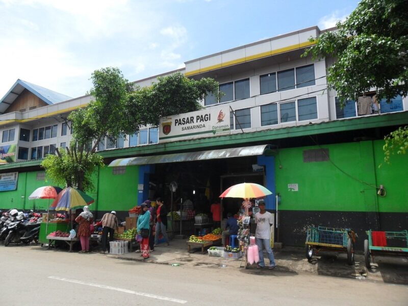 Pasar Pagi yang sebentar lagi akan di revitalisasi, oleh Pemkot Samarinda. (Foto: Ist)