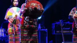 Persembahan tari tradisional dalam gelaran Festival Tari Pedalaman Kembang Janggut. (Foto: Ist)