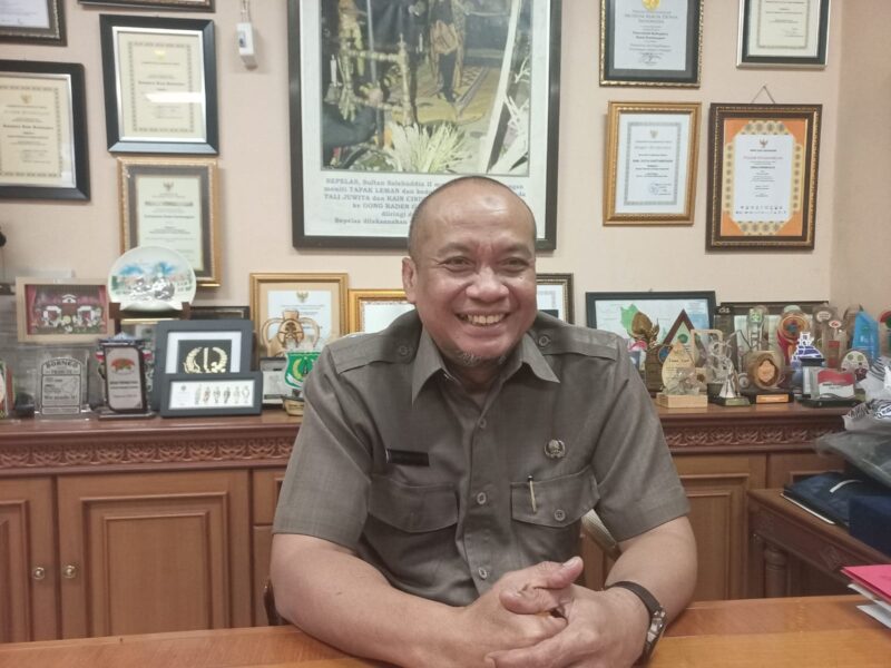 Kepala Dispar Kukar H Slamet Hadiraharjo. (Foto: Ist)