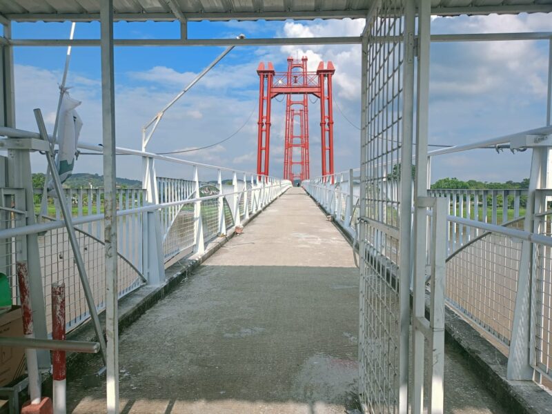 Jembatan Repo-Repo Pulau Kumala. (Foto: Ist)