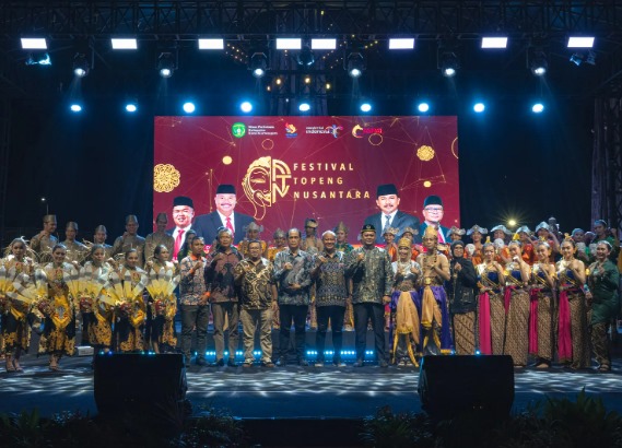 Opening Ceremony Festival Topeng Nusantara Tahun 2023. (Foto: Ist)