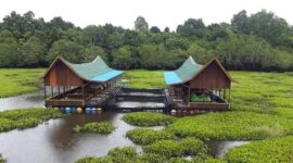 Wisata Pulau Sahrai, Desa Kembang Janggut. (Foto: Ist)
