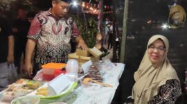 Suasana kampung kuliner tradisional. (Foto: Ist)