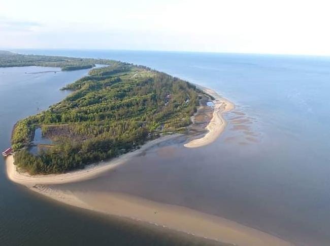 Pulau Pangempang, Kelurahan Tanjung Limau, Kecamatan Muara Badak. (Foto: Ist)