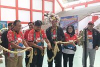 Suasana Gelaran Kejuaraan Pickleball Kukar 2023. (Foto: Ist)