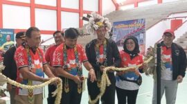 Suasana Gelaran Kejuaraan Pickleball Kukar 2023. (Foto: Ist)