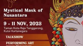 Flyer Festival Topeng Nusantara Tahun 2023. (Foto: Ist)