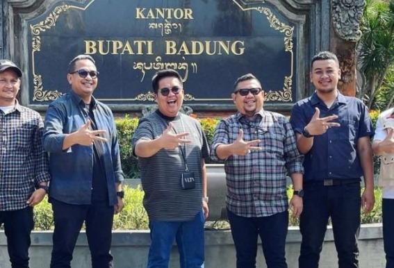 Wakil Bupati Kukar Rendi Solihin saat menghadiri Genta Nusantara III di Bali. (Foto: Ist)