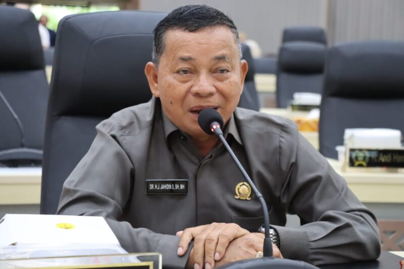Anggota Komisi I DPRD Kaltim, Jahidin. (Foto: Ist)