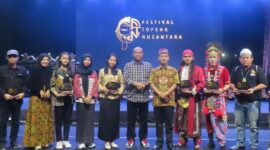 Penutupan Festival Topeng Nusantara 2023. (Foto: Ist)