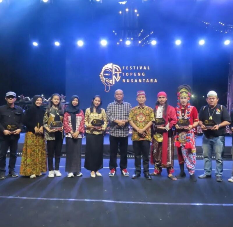 Penutupan Festival Topeng Nusantara 2023. (Foto: Ist)