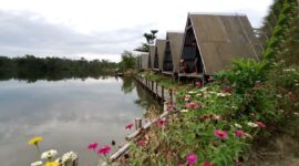 Wisata danau Kumbara. (Foto: Ist)