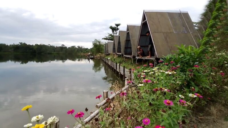 Wisata danau Kumbara. (Foto: Ist)