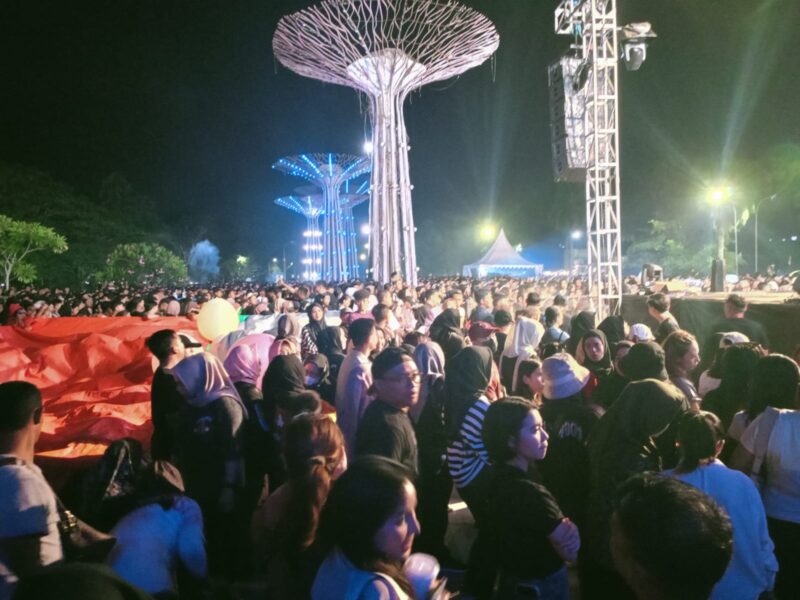 Antusiasme masyarakat Kukar hadiri gelaran acara Kekraf Fest 2023. (Foto: Ist)