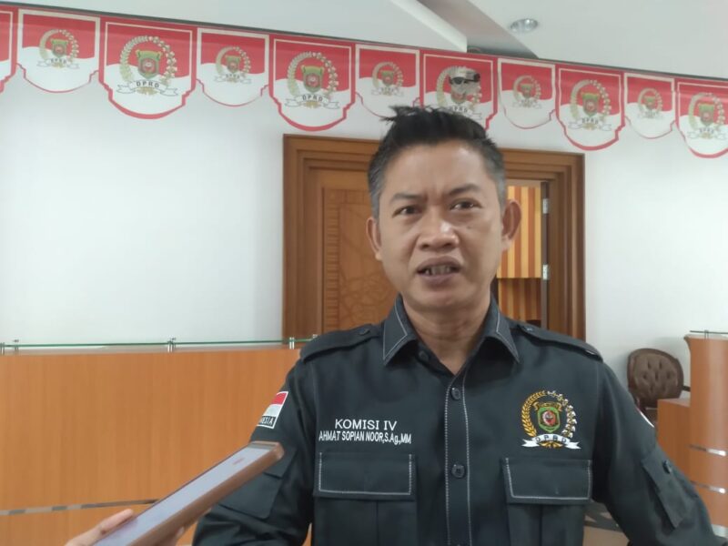 Anggota Komisi IV DPRD Samarinda, Ahmat Sopian Noor. (Foto: Ist)