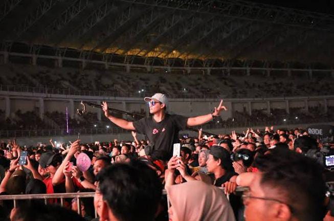 Suasana Festival Wonderfull Kukar Tahun 2023. (Foto: Ist)