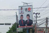 Reklame di beberapa ruas jalan Kota Samarinda. (Foto: Ist)