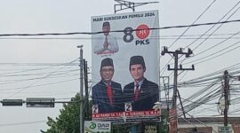 Reklame di beberapa ruas jalan Kota Samarinda. (Foto: Ist)