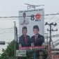 Reklame di beberapa ruas jalan Kota Samarinda. (Foto: Ist)