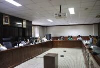 Anggota Komisi IV DPRD Kaltim, Rusman Yaqub menerima kunjungan kerja Pansus Raperda DPRD Kutim untuk membahas pengarusutamaan gender (PUG). (Foto: Ist)