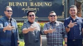Wakil Bupati Kukar, Rendi Solihin saat menghadiri Genta Nusantara III di Bali. (Foto: Ist)