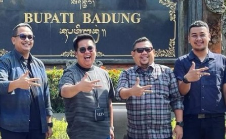 Wakil Bupati Kukar, Rendi Solihin saat menghadiri Genta Nusantara III di Bali. (Foto: Ist)