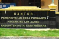 Kantor Desa Purwajaya. (Foto: Ist)