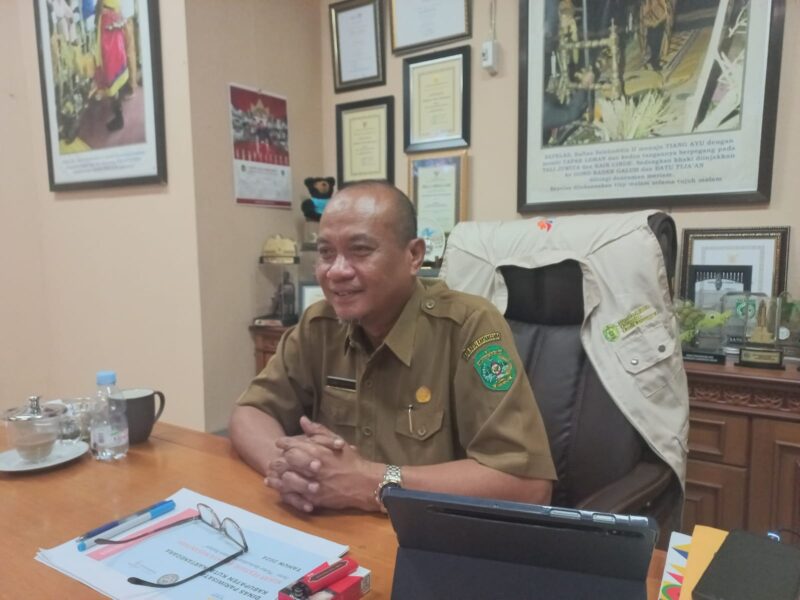 Kepala Dispar Kukar, Slamet Hadiraharjo. (Foto: Ist)