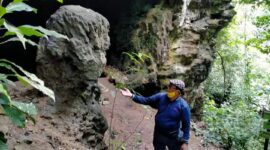 Wisata alam Gua Kelelawar dan Gua Air di Desa Sedulang, Muara Kaman. (Foto: Ist)
