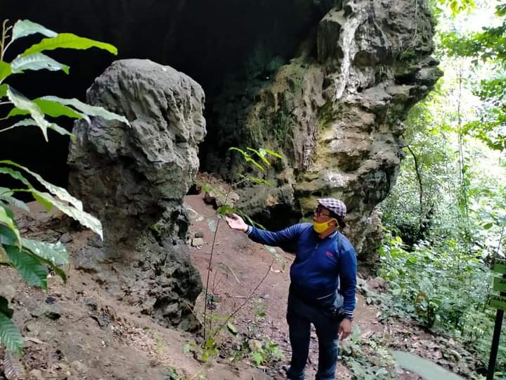 Wisata alam Gua Kelelawar dan Gua Air di Desa Sedulang, Muara Kaman. (Foto: Ist)