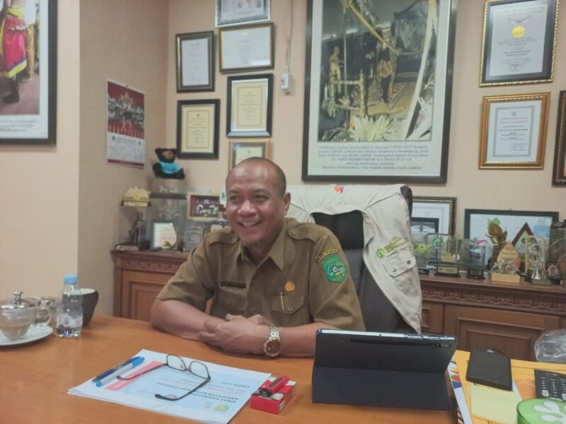Kepala Dispar Kukar Slamet Hadiraharjo. (Foto: Ist)