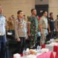 Kapolresta Samarinda Kombes Pol Dr. Ary Fadli, S.I.K.,M.H.,M.Si saat menghadiri kegiatan Pengukuhan PAM TPS Pemilu 2024. (Foto: Ist)