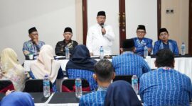 Wakil Ketua DPRD Kaltim, Sigit Wibowo saat menghadiri Rakor Majelis Dikdasmen dan PNF Pimpinan Daerah Muhammadiyah Samarinda. (Foto: Ist/HumasDPRDKaltim)