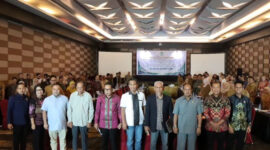 Foto bersama kegiatan Rapat Koprdinasi pembahasan Pokok-Pokok Pikiran (Pokir) DPRD Kaltim bersama Pemprov Kaltim. (Foto: Ist)