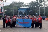 Rombongan DPMD Kukar dalam acara Family Gathering. (Foto: Ist)