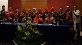 Foto bersama kegiatan penyusunan program PKK Tahun 2025. (Foto: Ist)