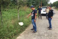 lokasi ditemukannya bayi (Foto: humas Polresta Samarinda)