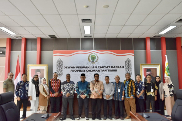 Kegiatan Kunjungan Kerja DPRD Kabupaten Paser ke DPRD Kaltim. (Foto: Ist)