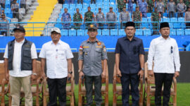 Ketua DPRD Kaltim, Hasanuddin Mas’ud saat mengahdiri Rakor Forkompimda Kota Balikpapan. (Foto: Ist)