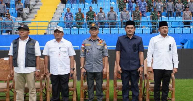 Ketua DPRD Kaltim, Hasanuddin Mas’ud saat mengahdiri Rakor Forkompimda Kota Balikpapan. (Foto: Ist)