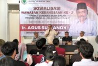 Anggota DPRD Kaltim, Agus Suwandy saat menggelar kegiatan Sosbang. (Foto: Ist)