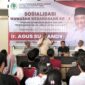 Anggota DPRD Kaltim, Agus Suwandy saat menggelar kegiatan Sosbang. (Foto: Ist)