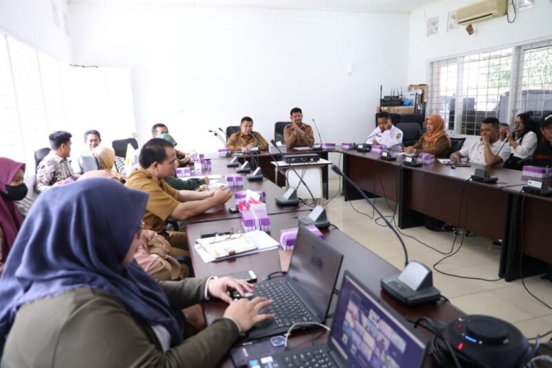 Suasana rapat koordinasi yang digelar DPMD Kukar. (Foto: Ist)