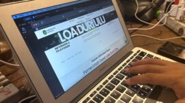 Situs resmi loaduriulu.com. (Foto: Ist)