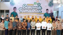 Wakil Ketua DPRD Kaltim, Sigit Wibowo saat menghadiri acara pembukaan Semarak Ramadhan UMKT Samarinda. (Foto: Ist)