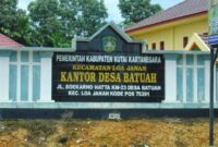 Kantor Desa Batuah. (Foto: Ist)