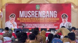 Musyawarah Rencana Pembangunan (Musrenbang) Kecamatan Anggana. (Foto: Ist)