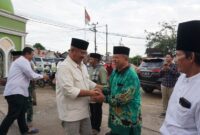 Suasana kedatangan Bupati Kukar, Edi Damansyah dalam acara Safari Ramadhan. (Foto: Ist)