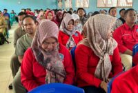 Suasana kegiatan Bimbingan Teknis (Bimtek) sebagai langkah awal menuju Hari Kesatuan Gerak (HKG) PKK ke-52. (Foto: Ist)