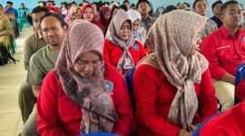 Suasana kegiatan Bimbingan Teknis (Bimtek) sebagai langkah awal menuju Hari Kesatuan Gerak (HKG) PKK ke-52. (Foto: Ist)